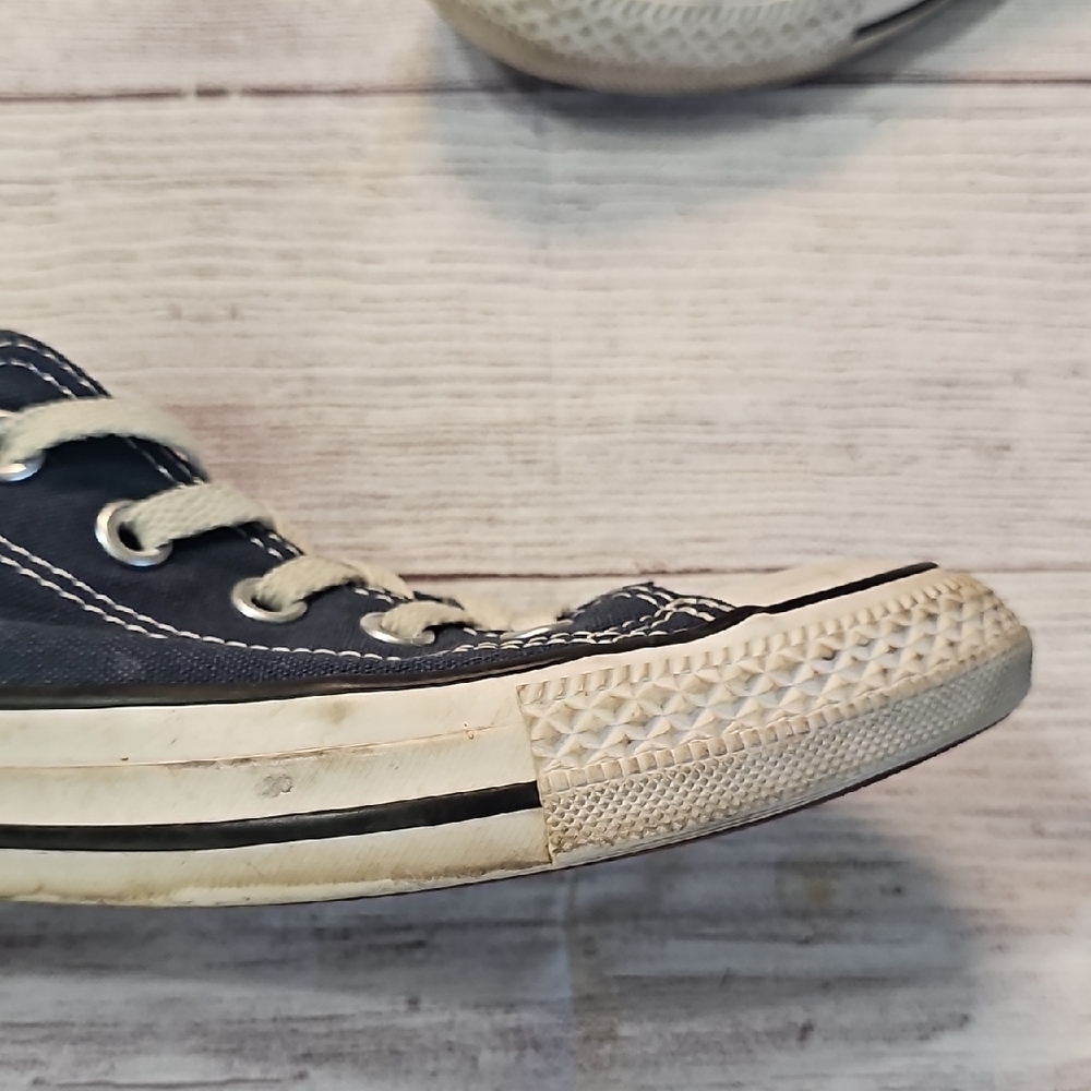 Converse Mens Sz 4 Blue Canvas Sneakers - Picture 12 of 14
